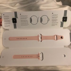 Apple Watch Pink Sand Sport Band 38mm 40mm